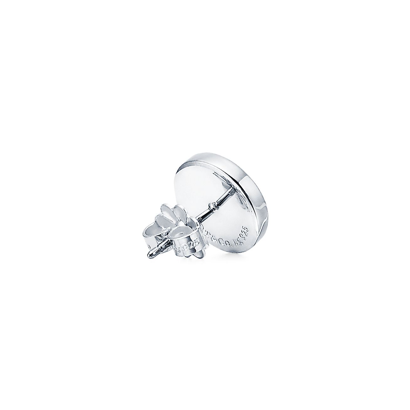 18K Return to Tiffany Circle Stud Earrings