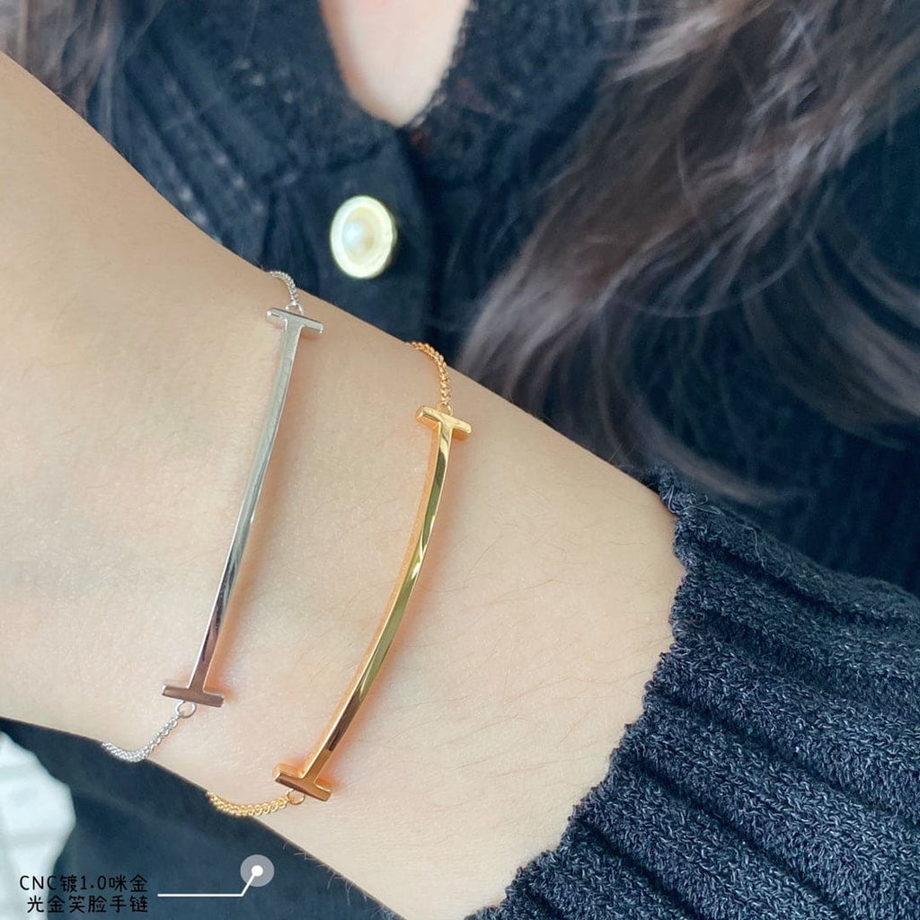 18K Tiffany Smile Bracelet