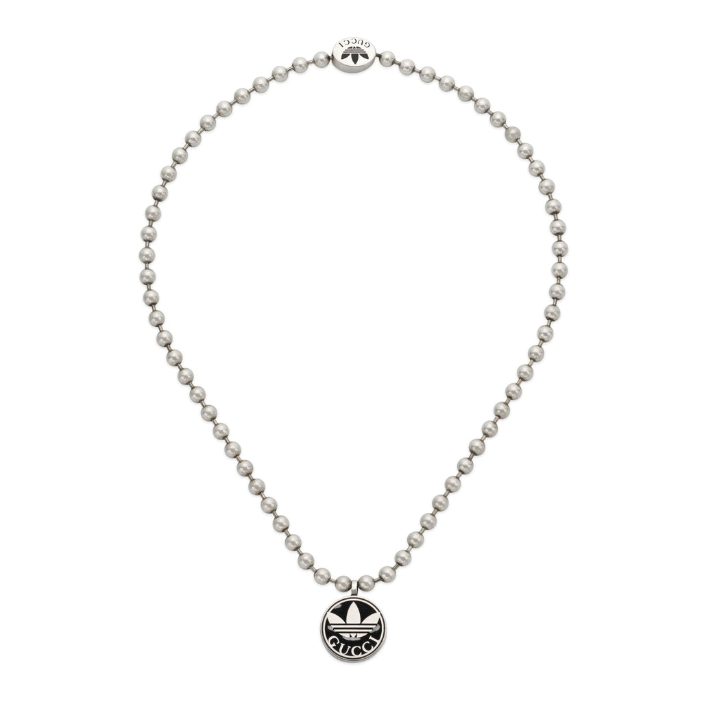 Double Gucci x Adidas Pendant Boule Necklace