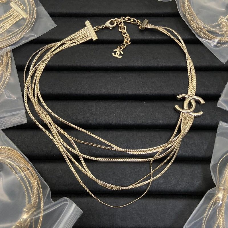 18K  Chanel Gold Necklace