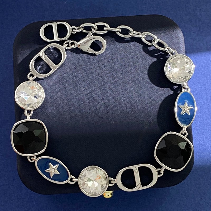 18K Dior Color Crystal Bracelet